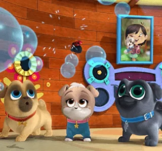 Cena Desenho Puppy Dog Pals