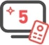 Tela com número 5